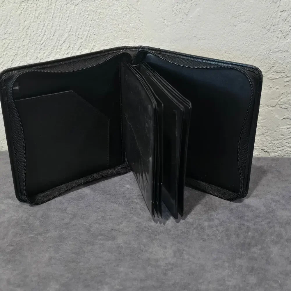 Audi Navigation CD / DVD Carrying Case Side Pocket + Holds 16 Compact Discs